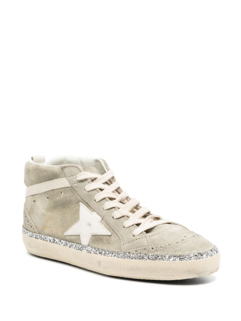 Golden Goose mid baskets star sneakers outlook