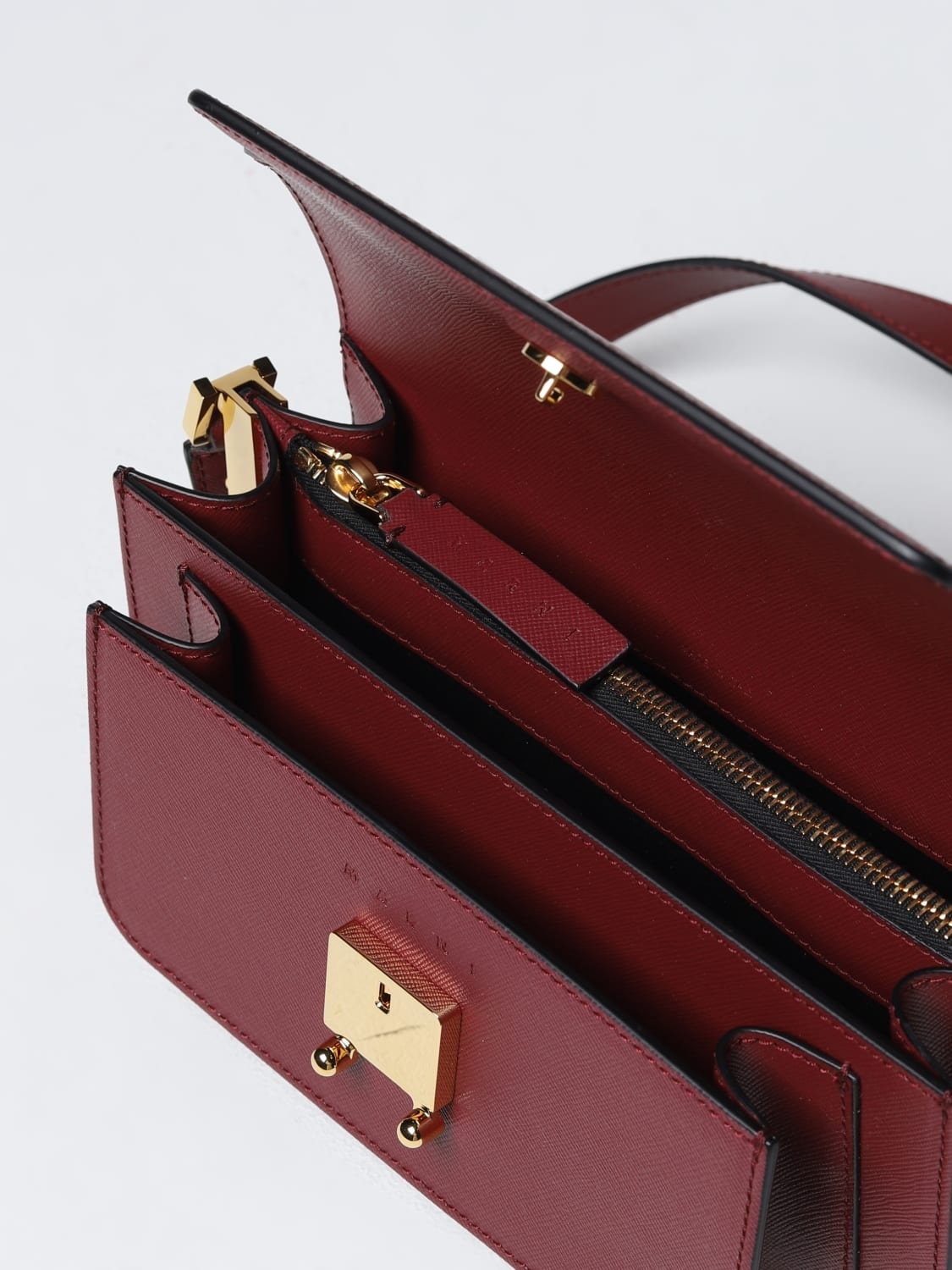 Marni Trunk bag in saffiano leather - 5