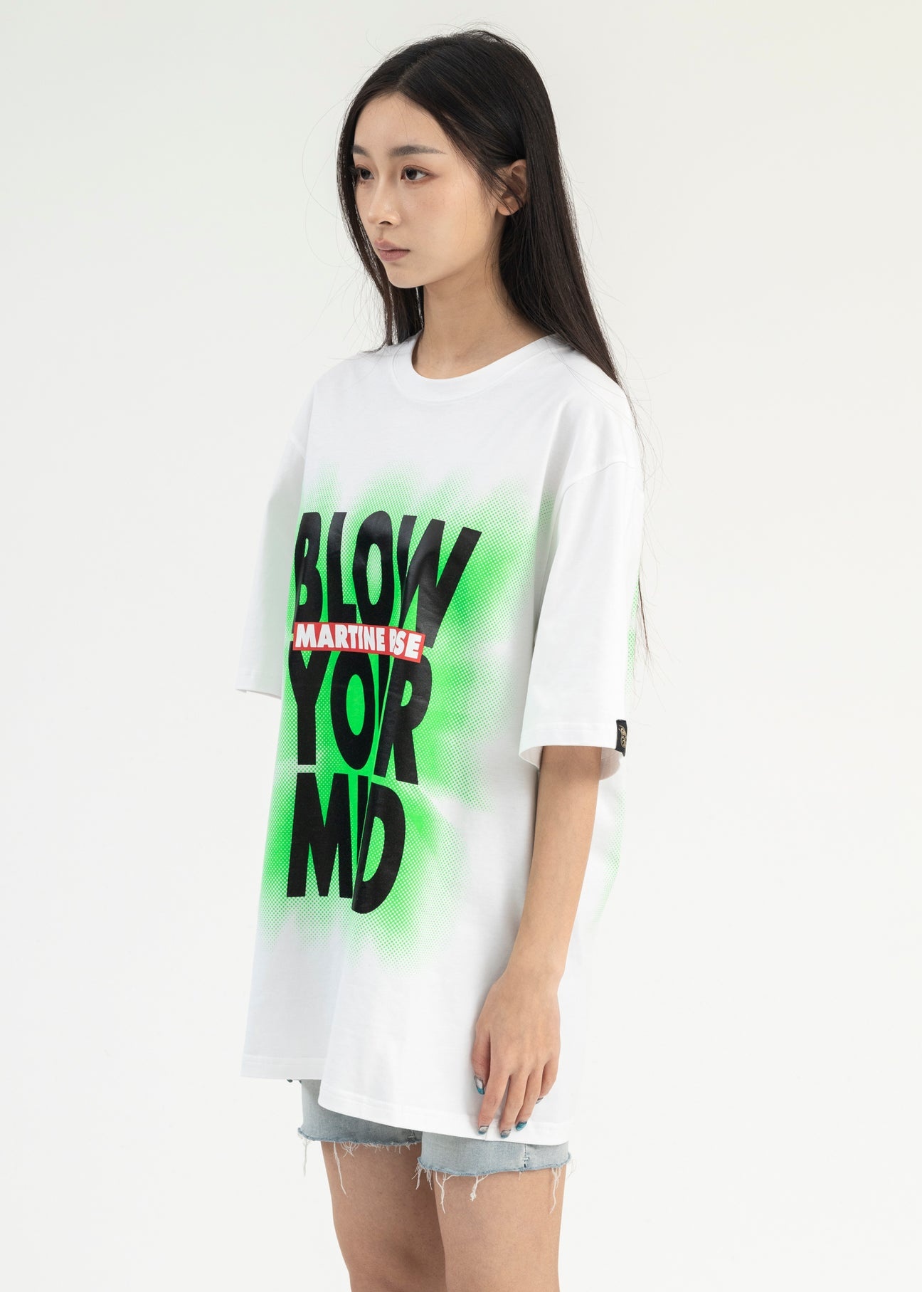 WHITE / BLOW YOUR MIND CLASSIC T-SHIRT - 3