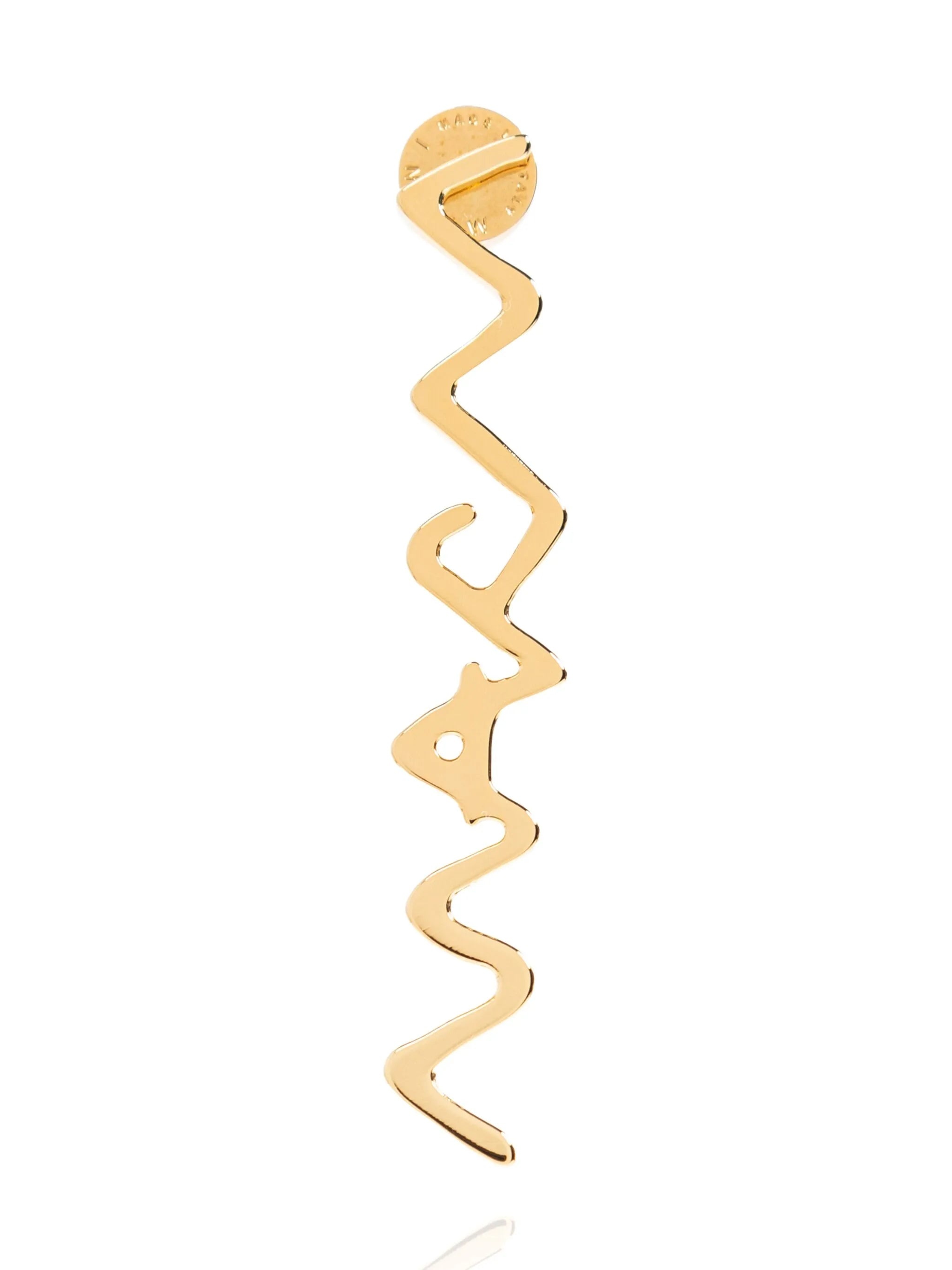 Logo Drop Earrings - 3