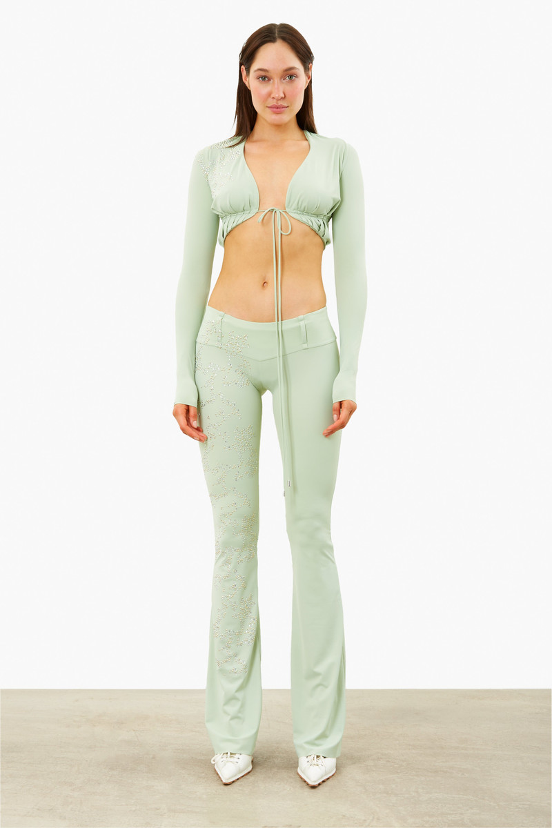 POSTER GIRL YAZMINE TROUSERS ADVENTURINE outlook