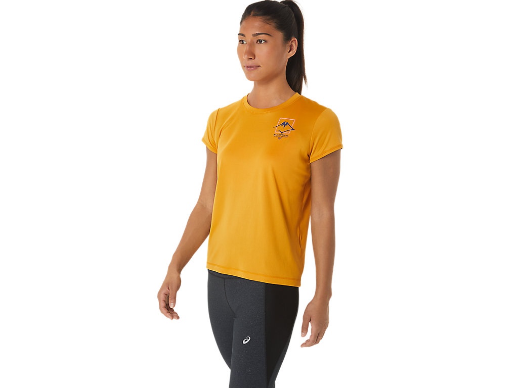 WOMEN'S FUJITRAIL LOGO SHORT SLEEVE TOP - 2