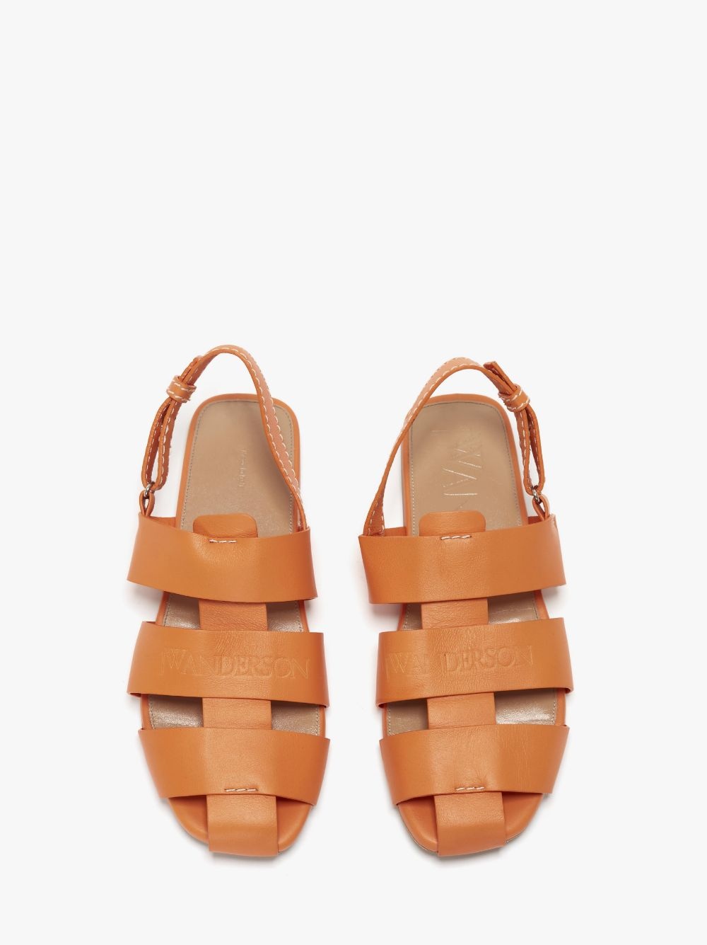 LEATHER FISHERMAN SANDALS - 4