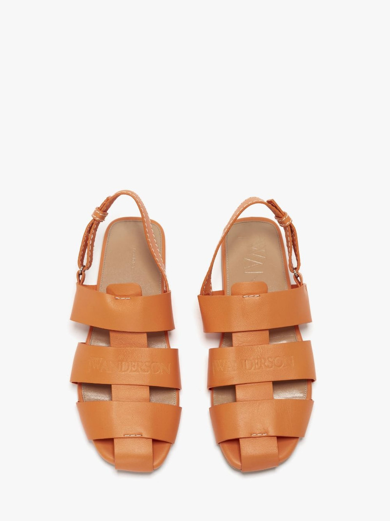 LEATHER FISHERMAN SANDALS 4