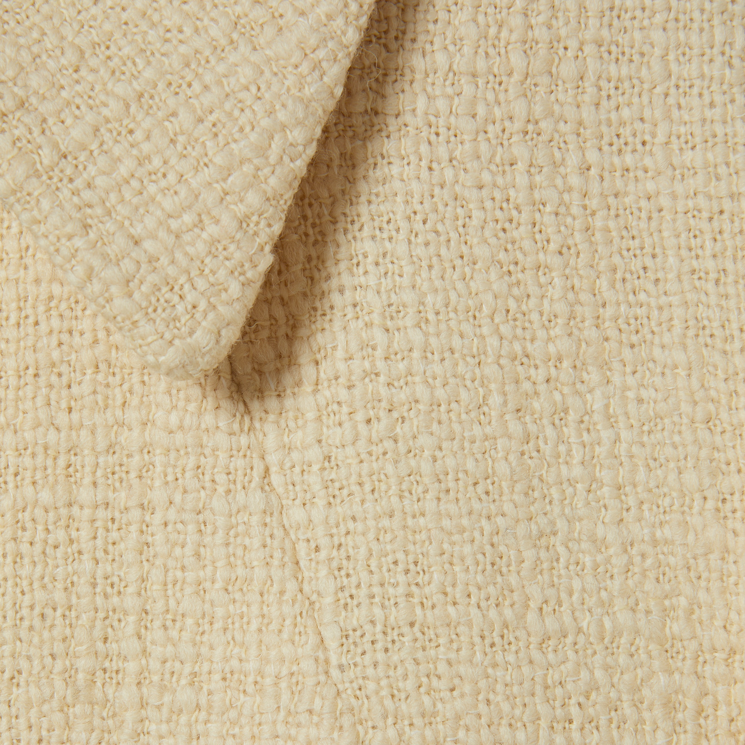 Textured wool tweed coat - 7