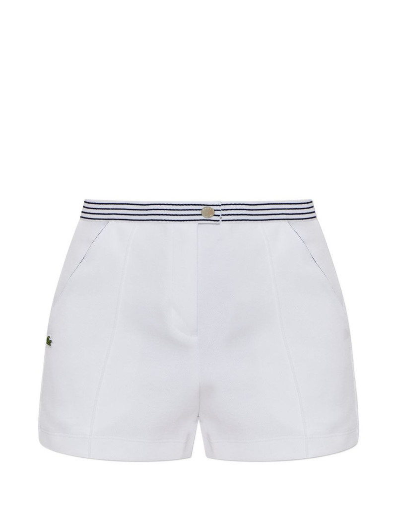 striped-waistband shorts 1