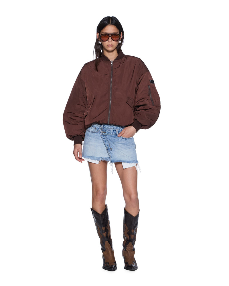 Ksubi MICRO MINI RAP SKIRT VAPOUR outlook