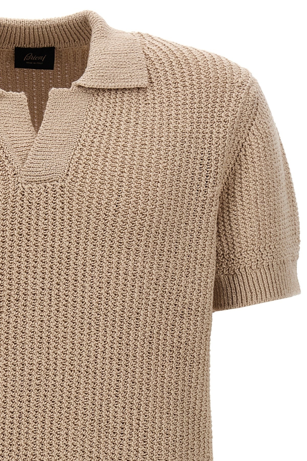 Knitted polo shirt - 4