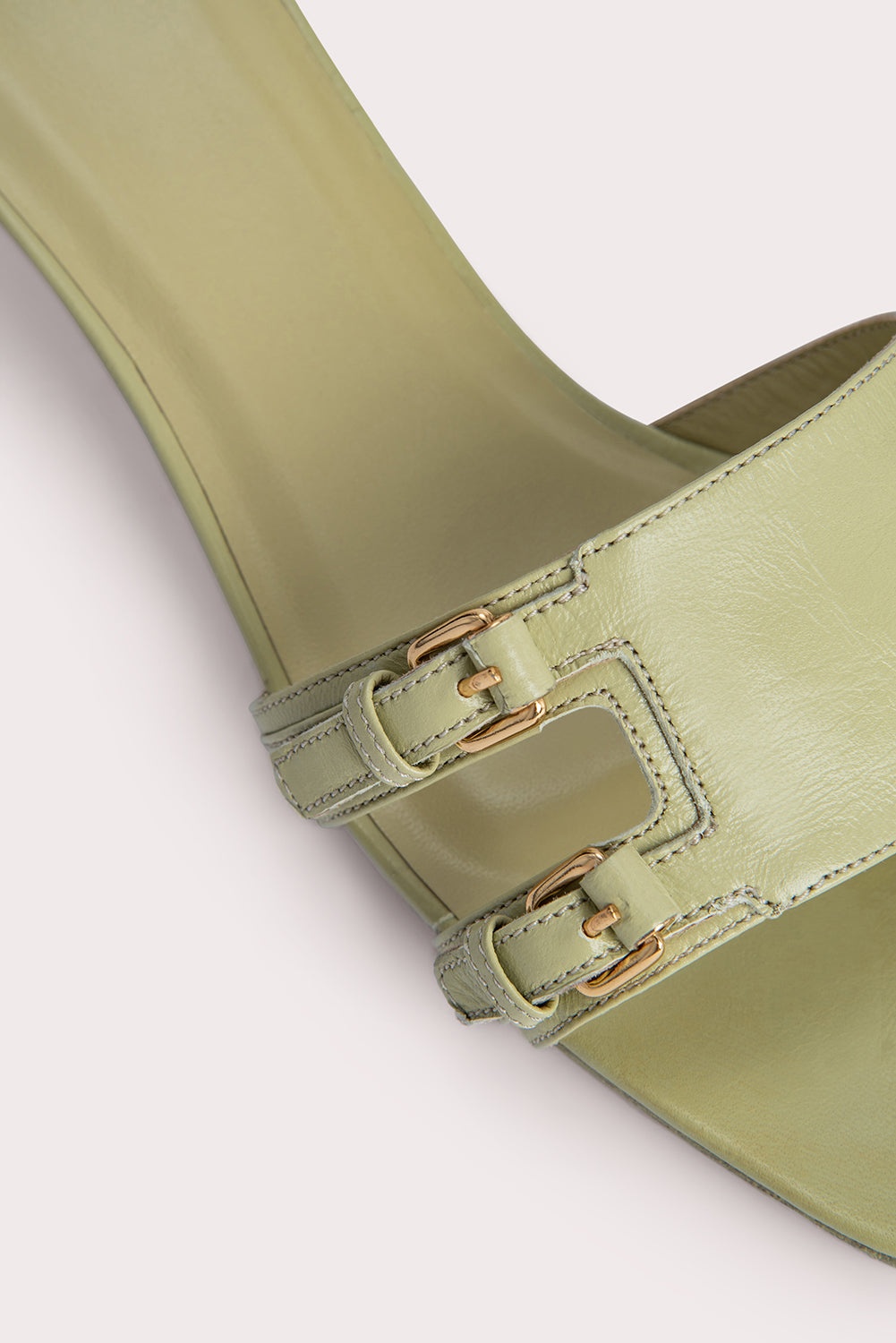 Roni Olive Gloss Leather - 8