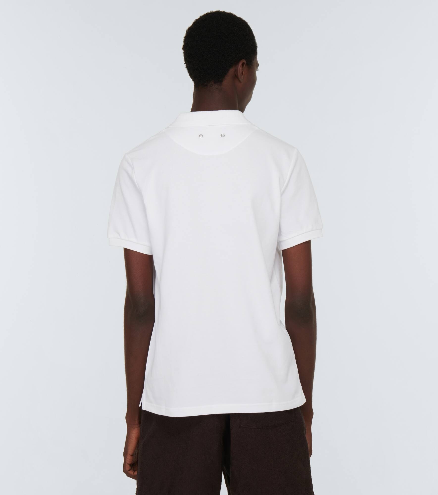 Palatin cotton piqué polo shirt - 4