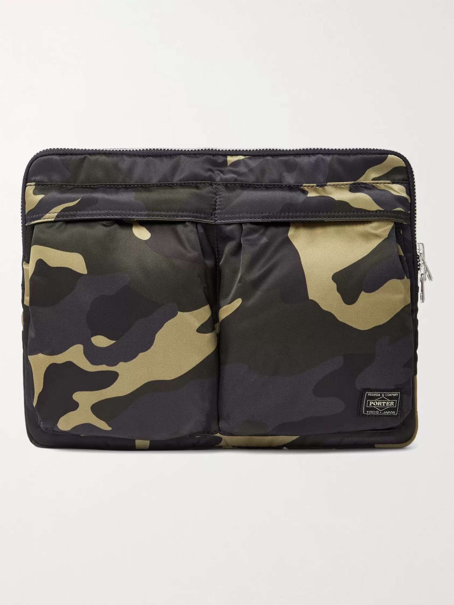 Counter Shade Camouflage-Print Nylon Pouch - 1