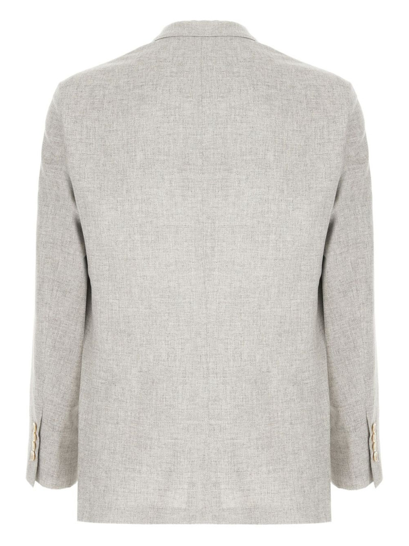 Brunello Cucinelli single-breasted blazer outlook