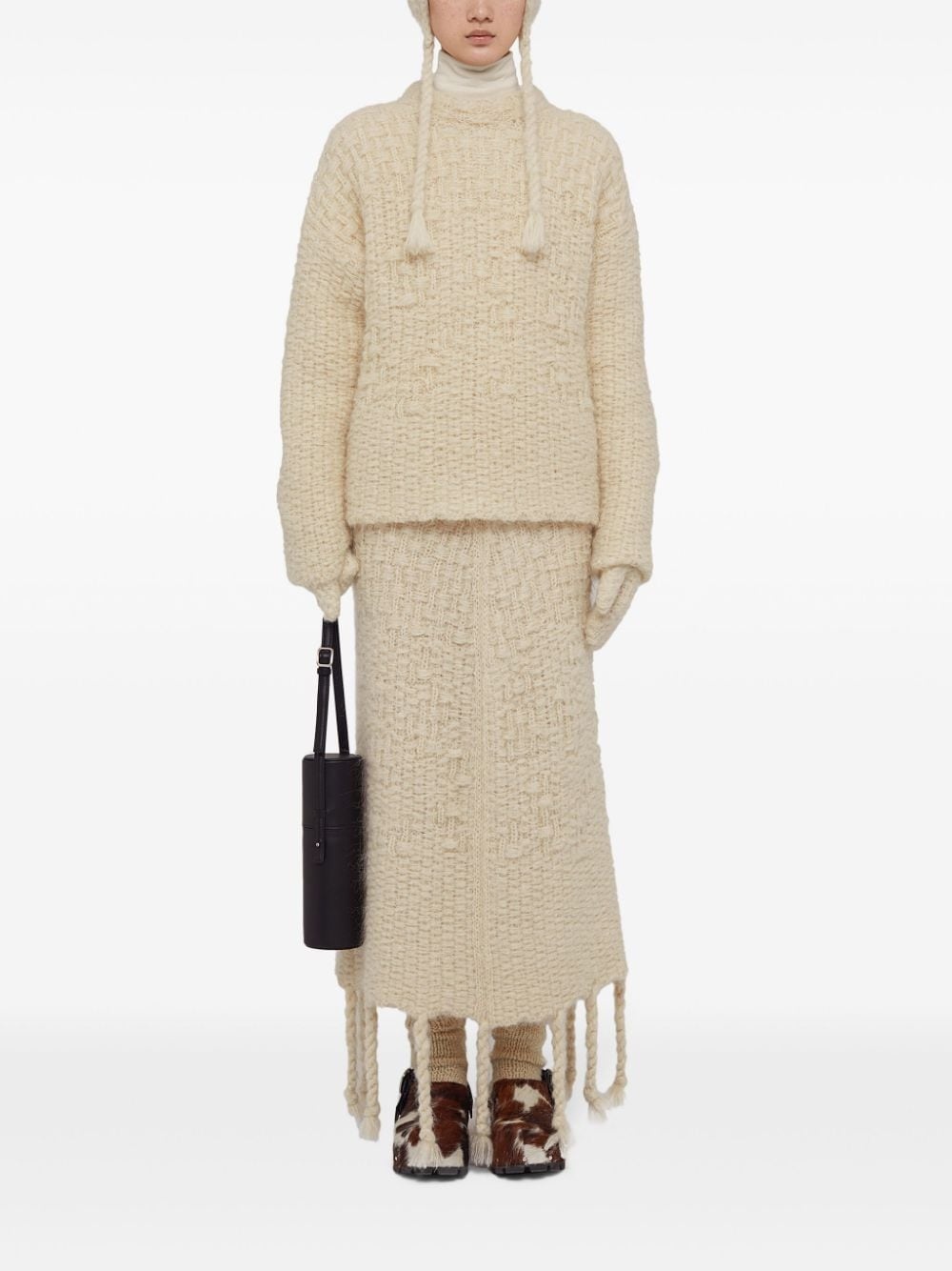 mock-neck jumper - 2
