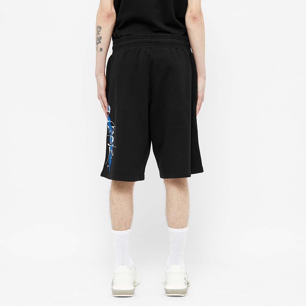 Givenchy Metallic Logo Jersey Short - 6