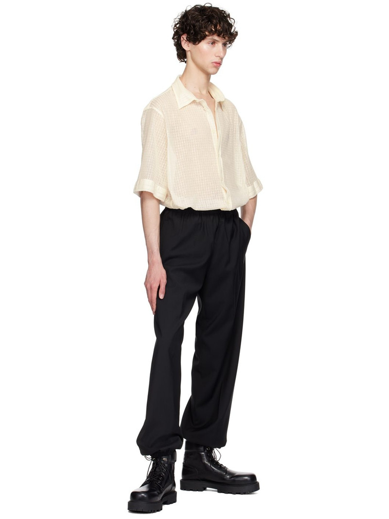 Givenchy Black 4G Trousers outlook