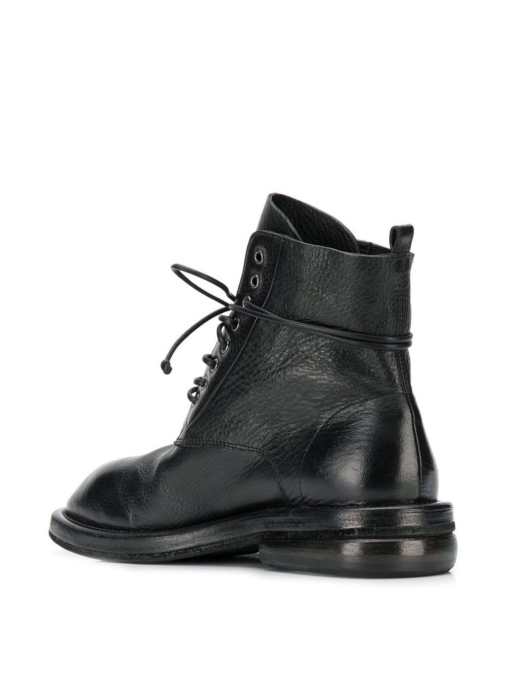 lace-up combat boots - 3
