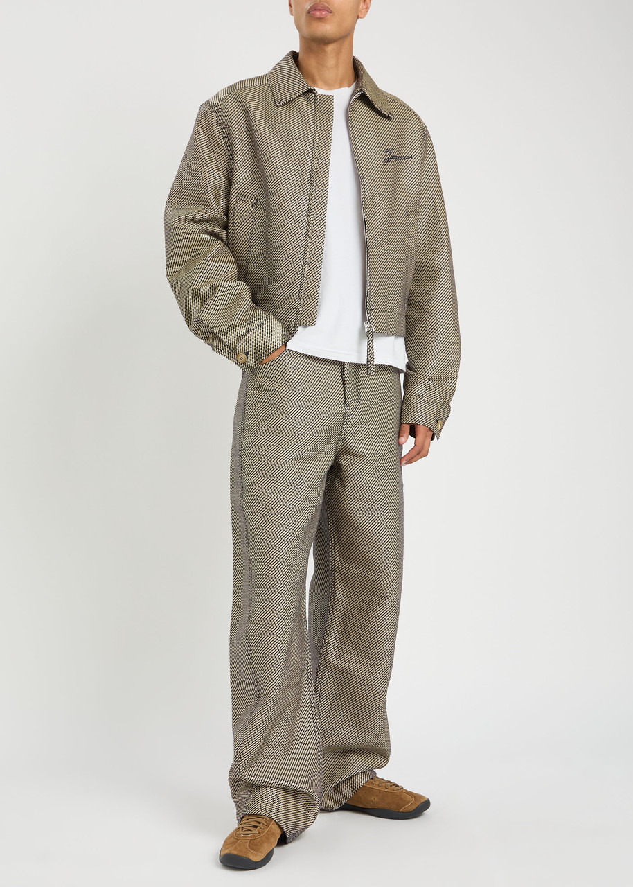 Jacquemus Le De-nîmes Mirada Barrel-leg Canvas Jeans - 4