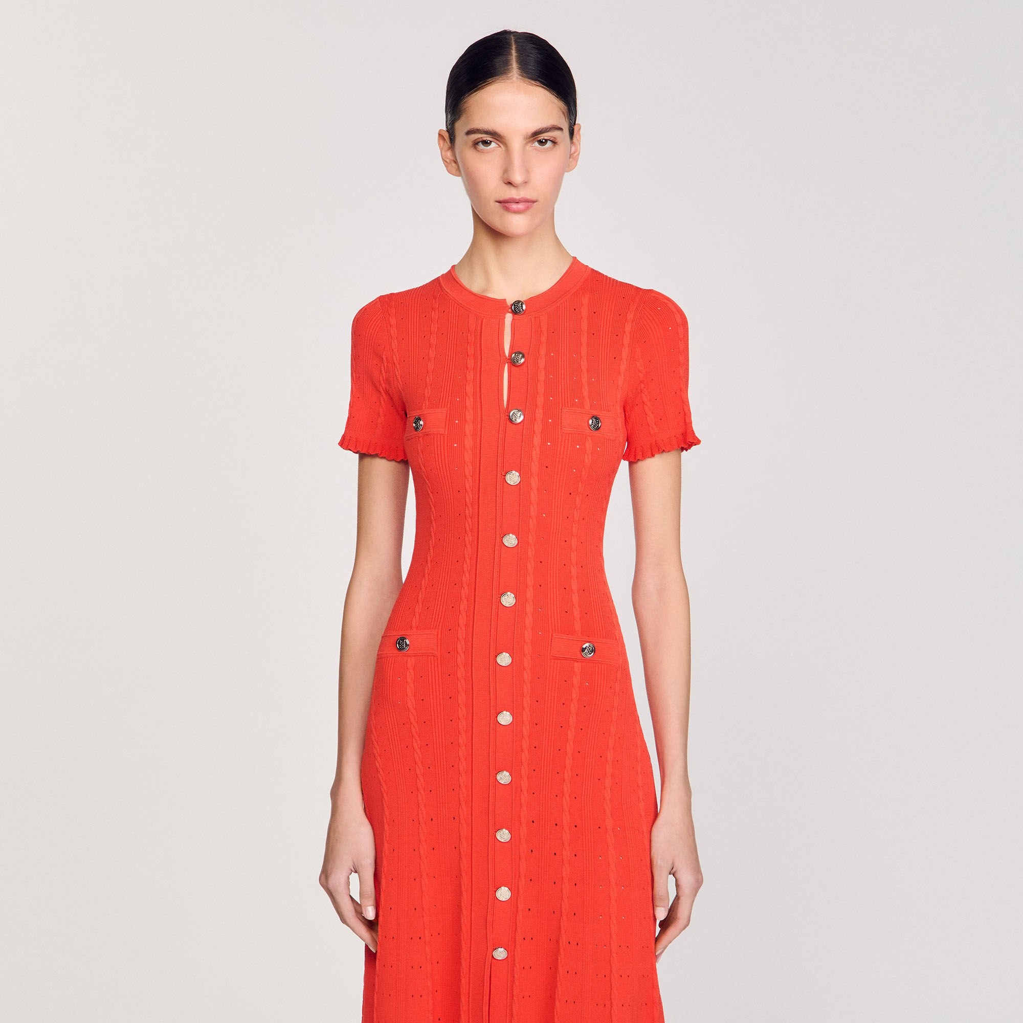 KNIT MAXI DRESS - 4