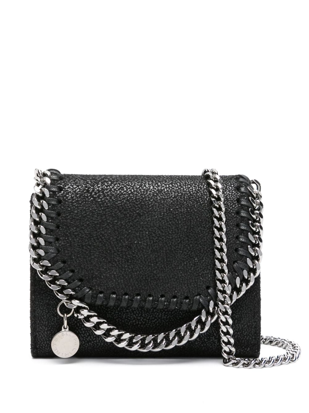 small Falabella chain-link wallet - 1