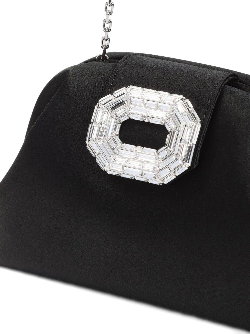 beaded-embellished clutch bag - 3
