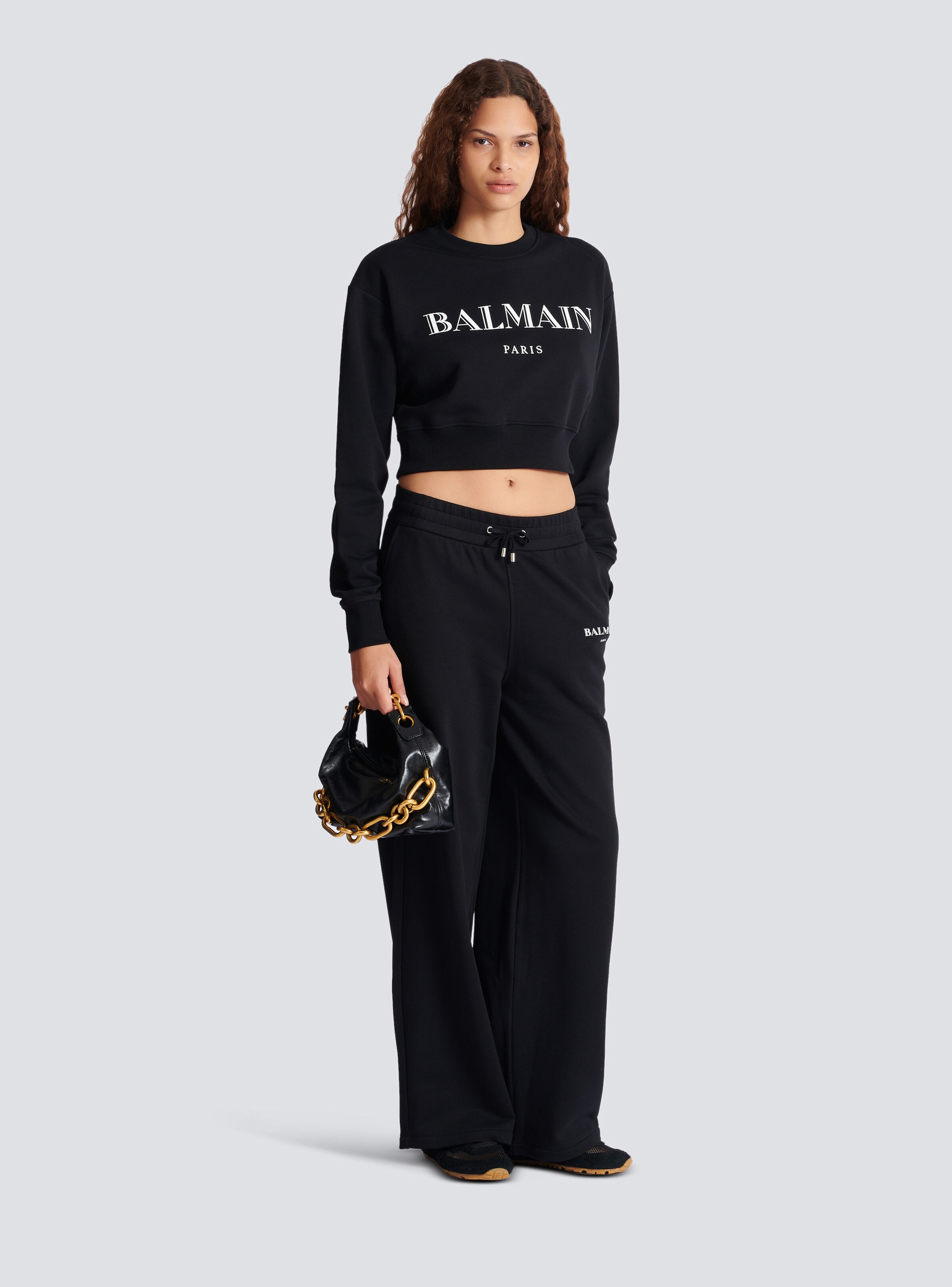 Printed Balmain crew-neck sweatshirt - 2