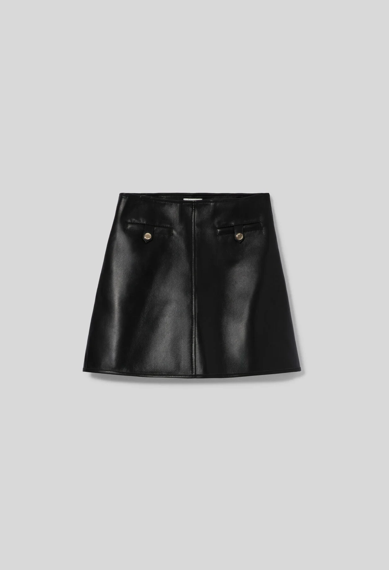 SHORT LEATHER SKIRT - 1