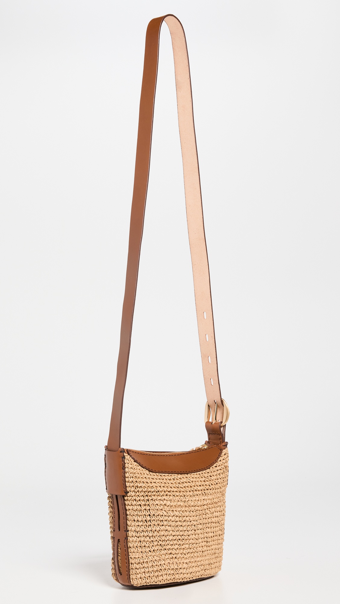rag bone Belize Mini Bucket Bag Straw shopbop REVERSIBLE