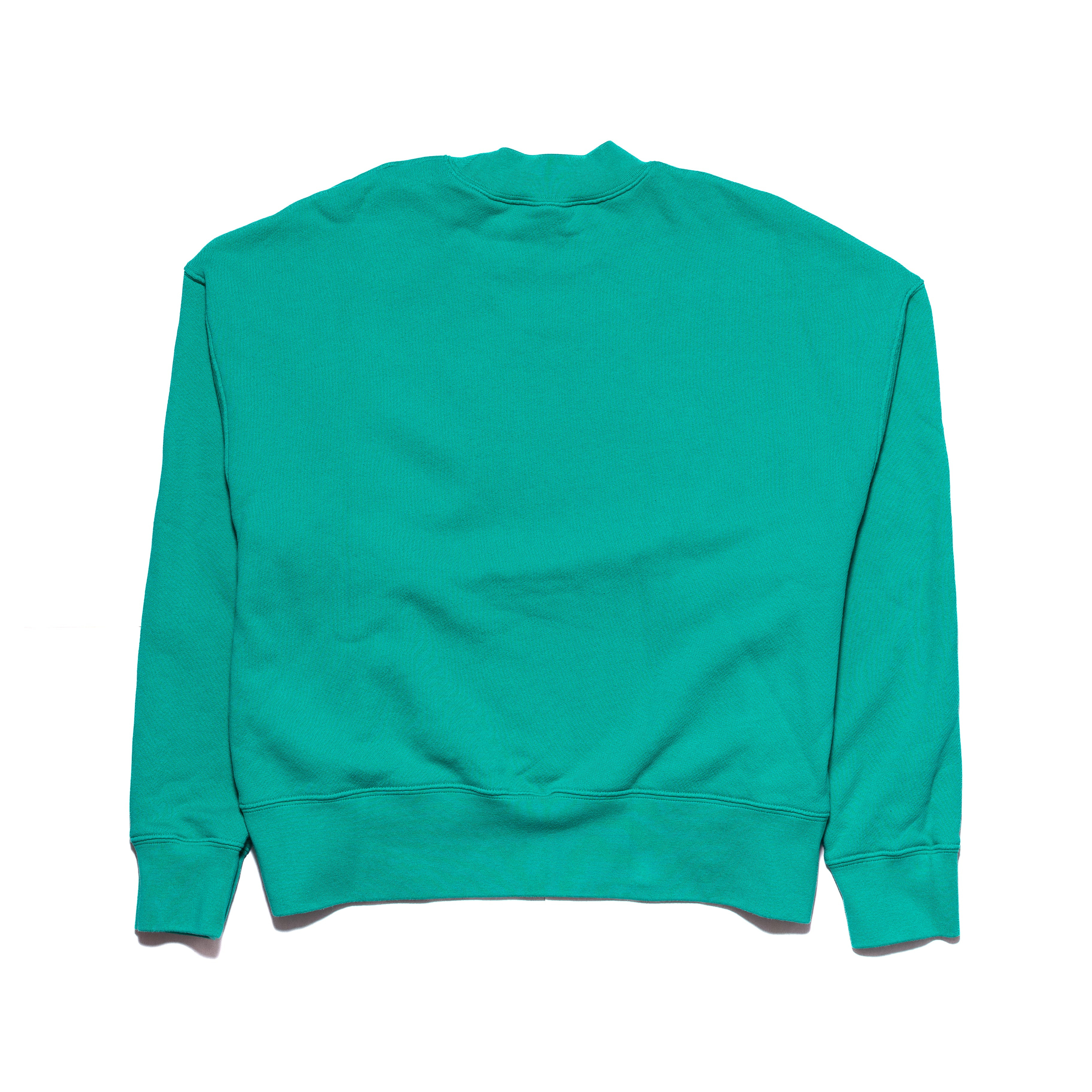 Palm Angels Teddy Bear-Print Cotton Sweatshirt Green - 2
