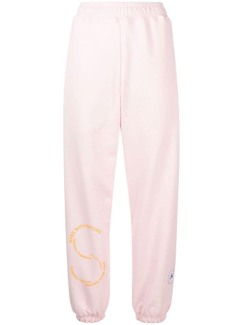 logo-print track pants - 1