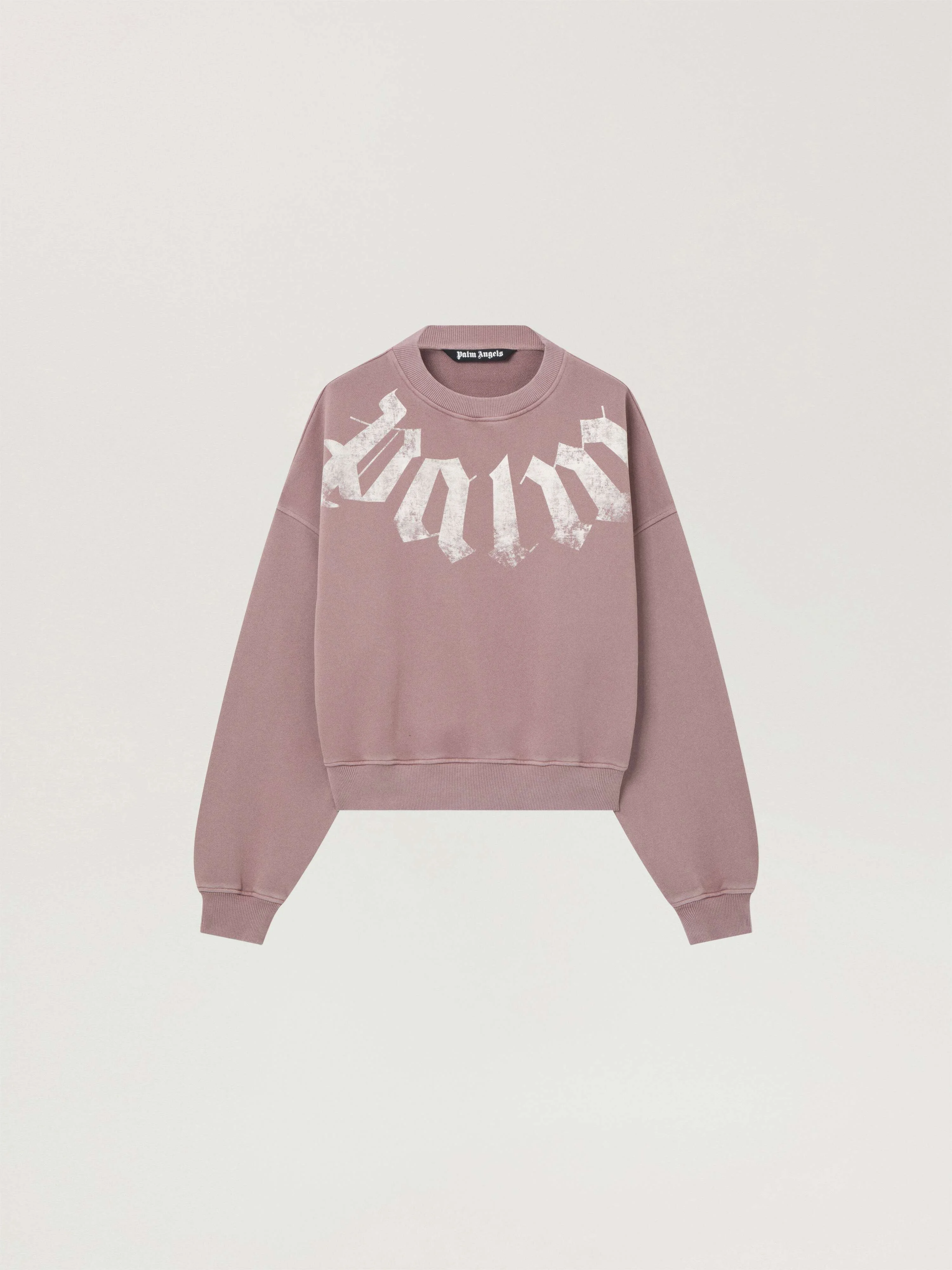 Big Neck Logo Loose Sweatshirt - 1