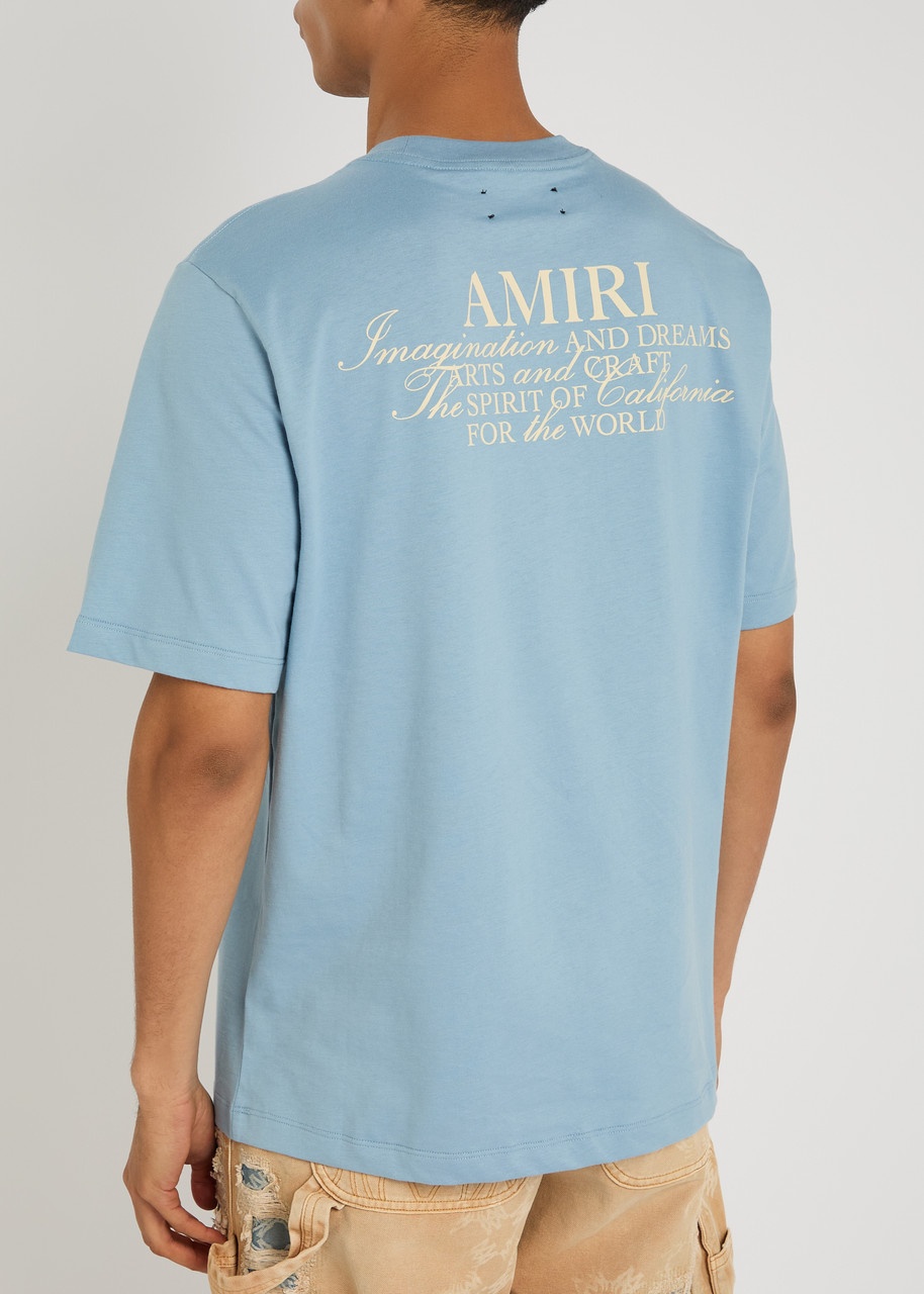 Amiri Spirit Logo Cotton T-shirt - 3