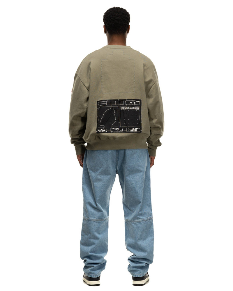 NOT IDENTICAL TO CREWNECK OLIVE 3