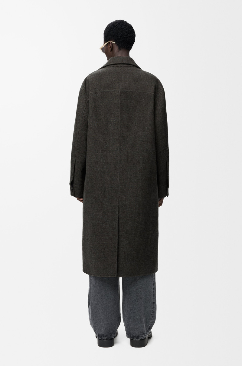 Coat in wool and silk 4