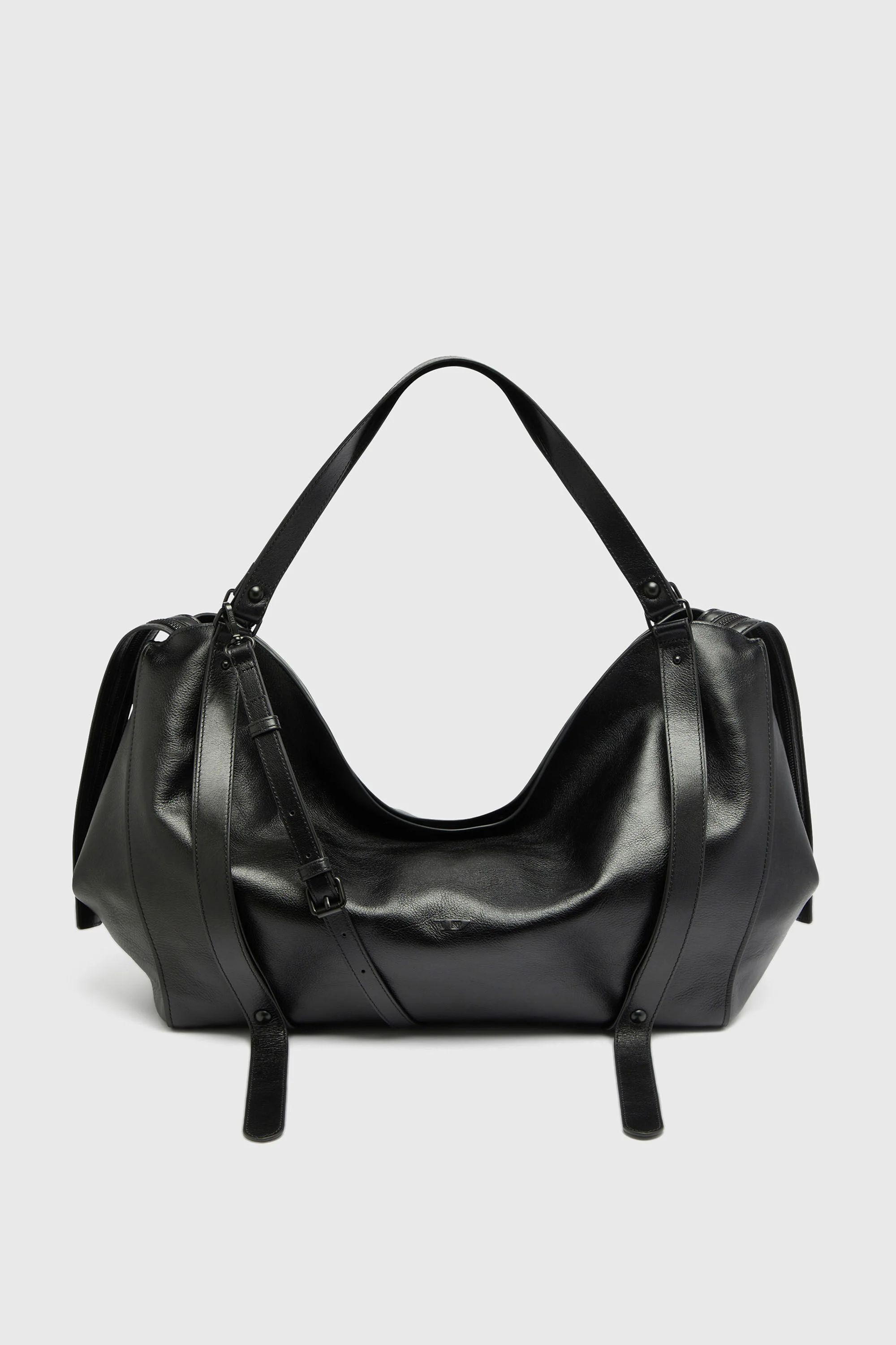 D-ONE-DUFFLE BAG IN LEATHER - 1