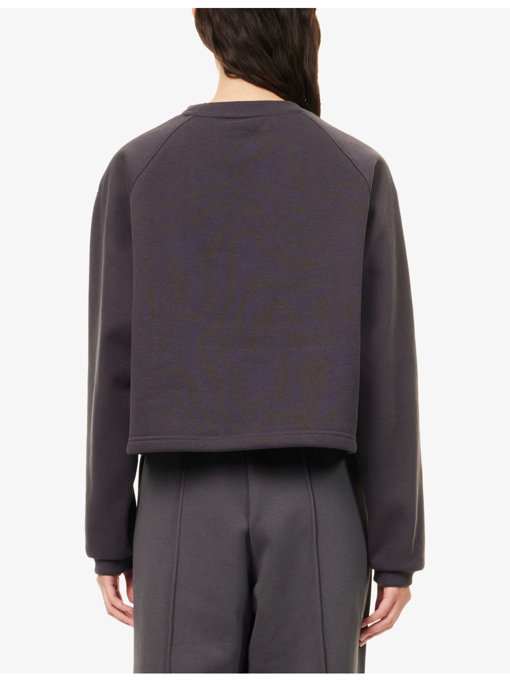 TNF Cropped Cotton Blend Sweatshirt - 4
