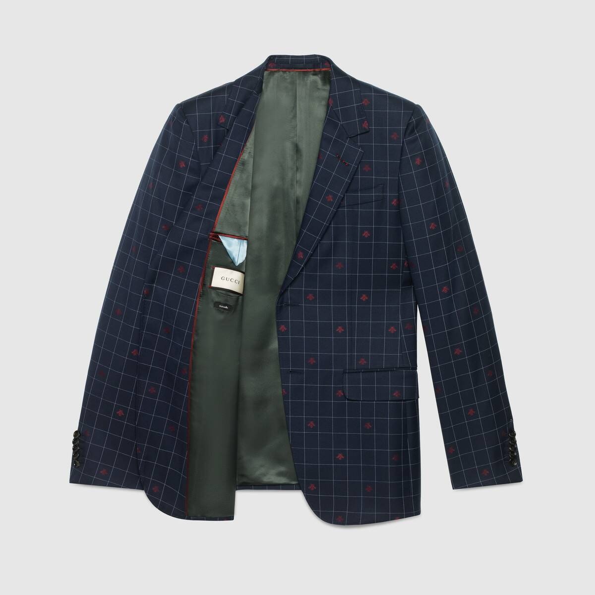 New Marseille bees wool check suit - 5