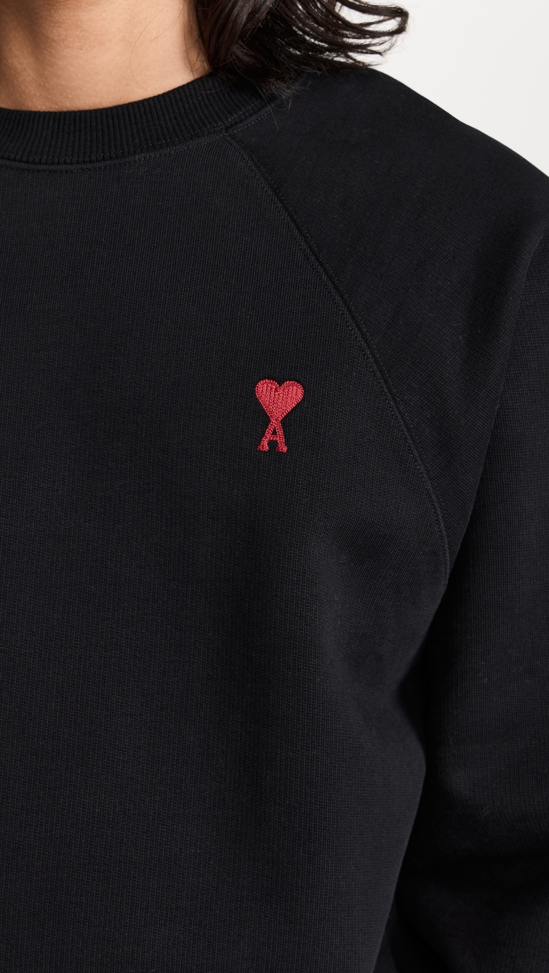 Red AMI De Coeur Unisex Sweatshirt - 5
