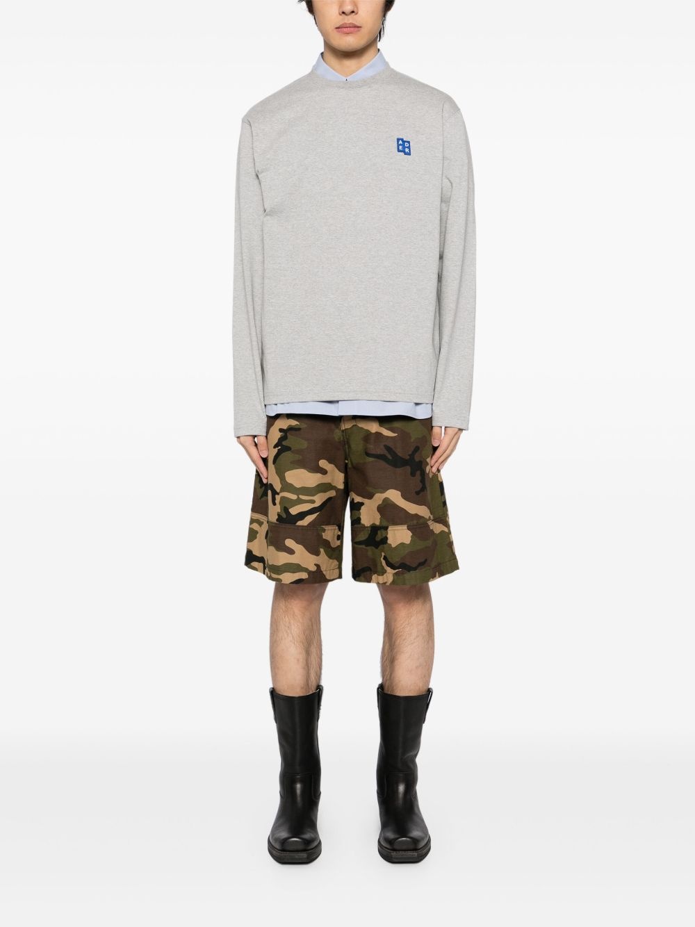 Trs tag long-sleeved T-shirt - 2