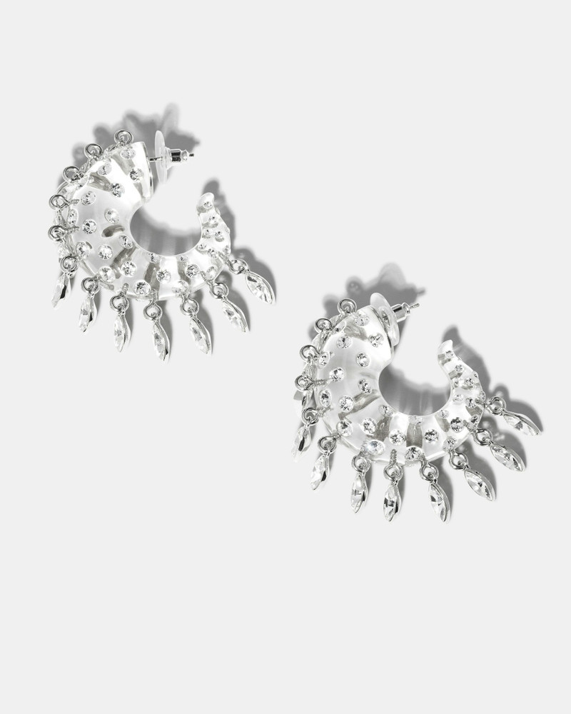 AQUAZZURA Temptation Crystal Earrings outlook