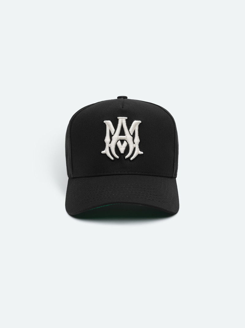 XO FULL CANVAS HAT- BLACK/OFF WHITE 1