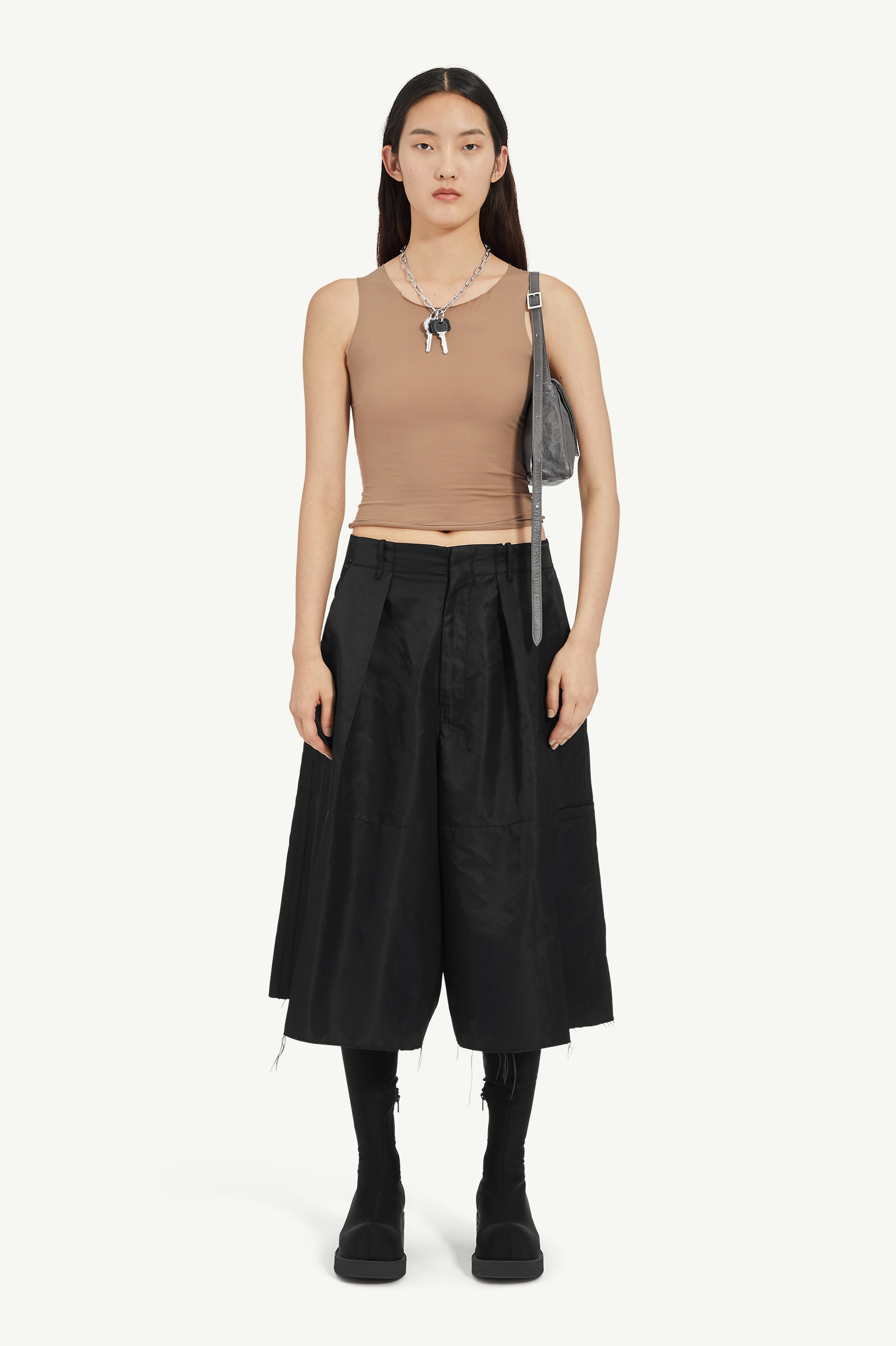 Wide Leg Shorts - 2