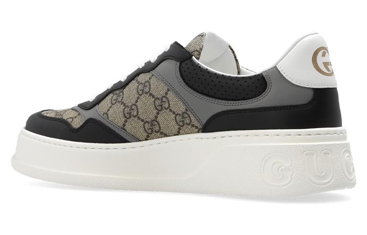 Gucci Monogram Street Style Logo Sneakers 'Beige Black' 669582-UPGA0-1080 - 3