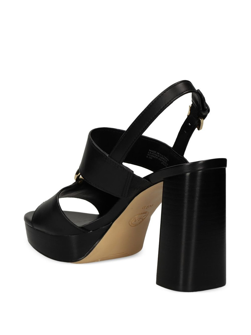 Erin buckle logo sandals 4