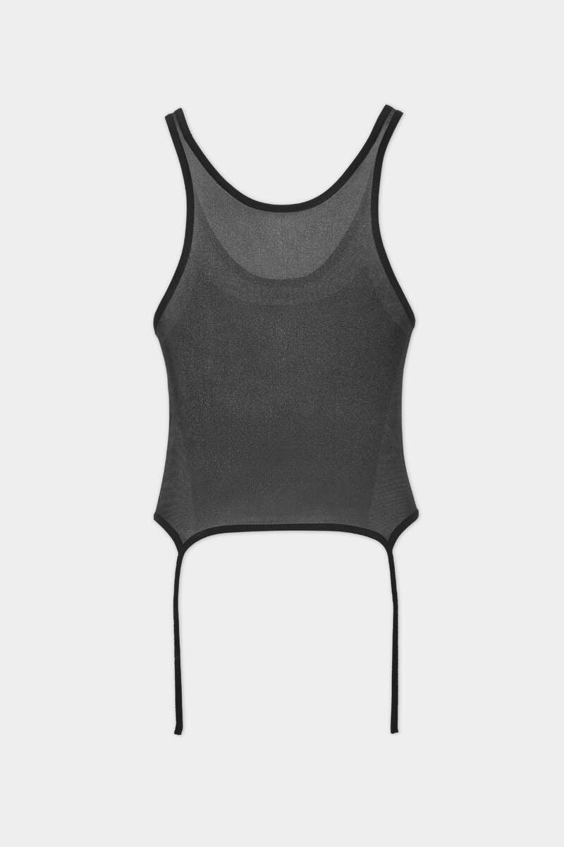 KNIT SUSPENDER TOP - 2