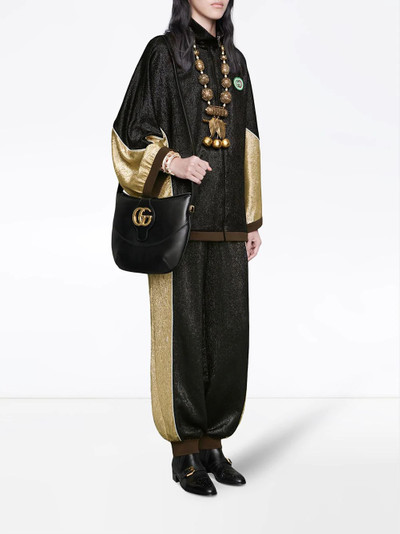 GUCCI Crêpe lurex harem style pant outlook