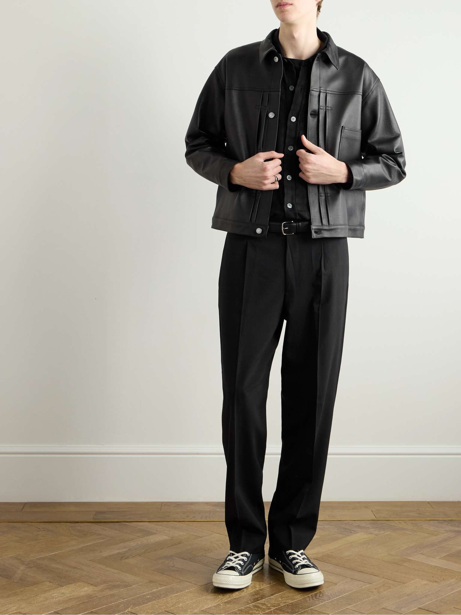 Full-Grain Leather Jacket - 2
