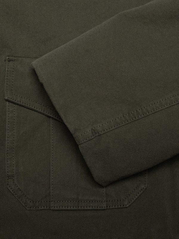 Molly Duck Canvas Jacket Green - 5