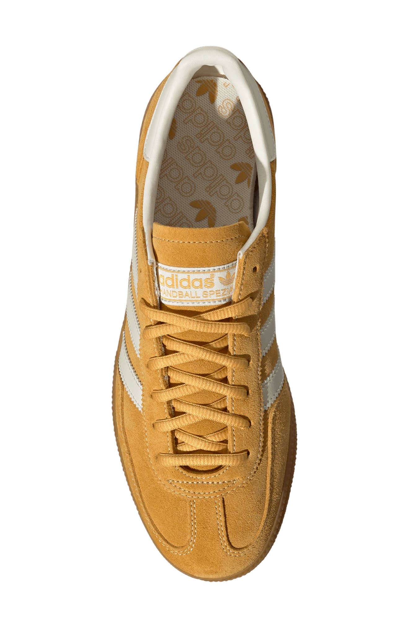 adidas Gender Inclusive Handball Spezial Sneaker in Yellow/Cream White/White at Nordstrom - 4