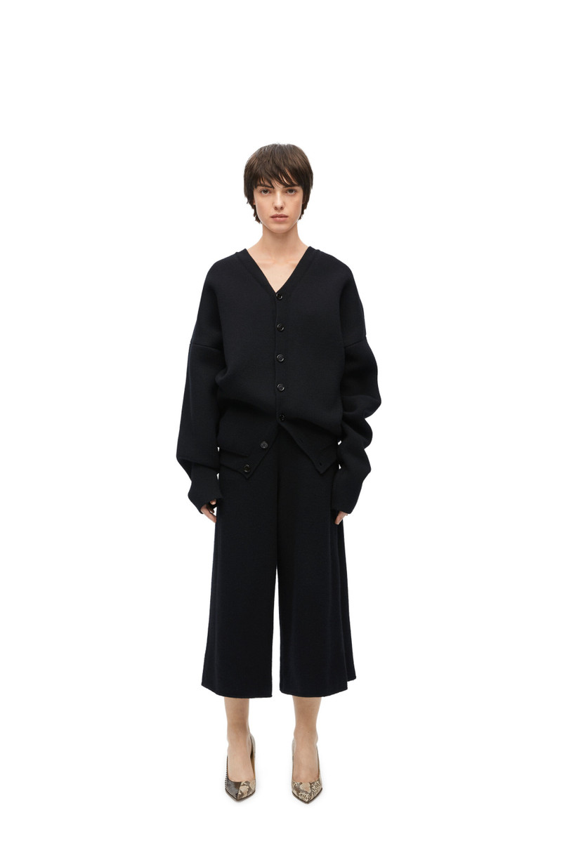 Loewe Draped cardigan in wool blend outlook