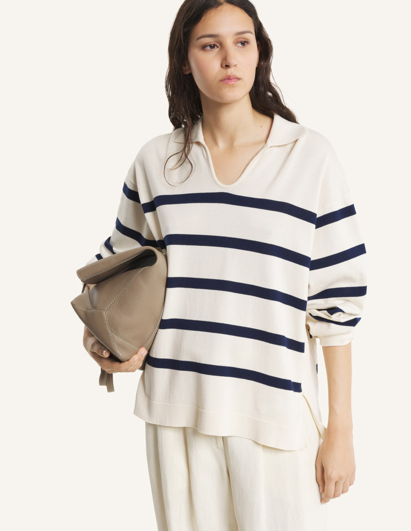 Maison Kitsuné STRIPED MARINIERE JUMPER outlook